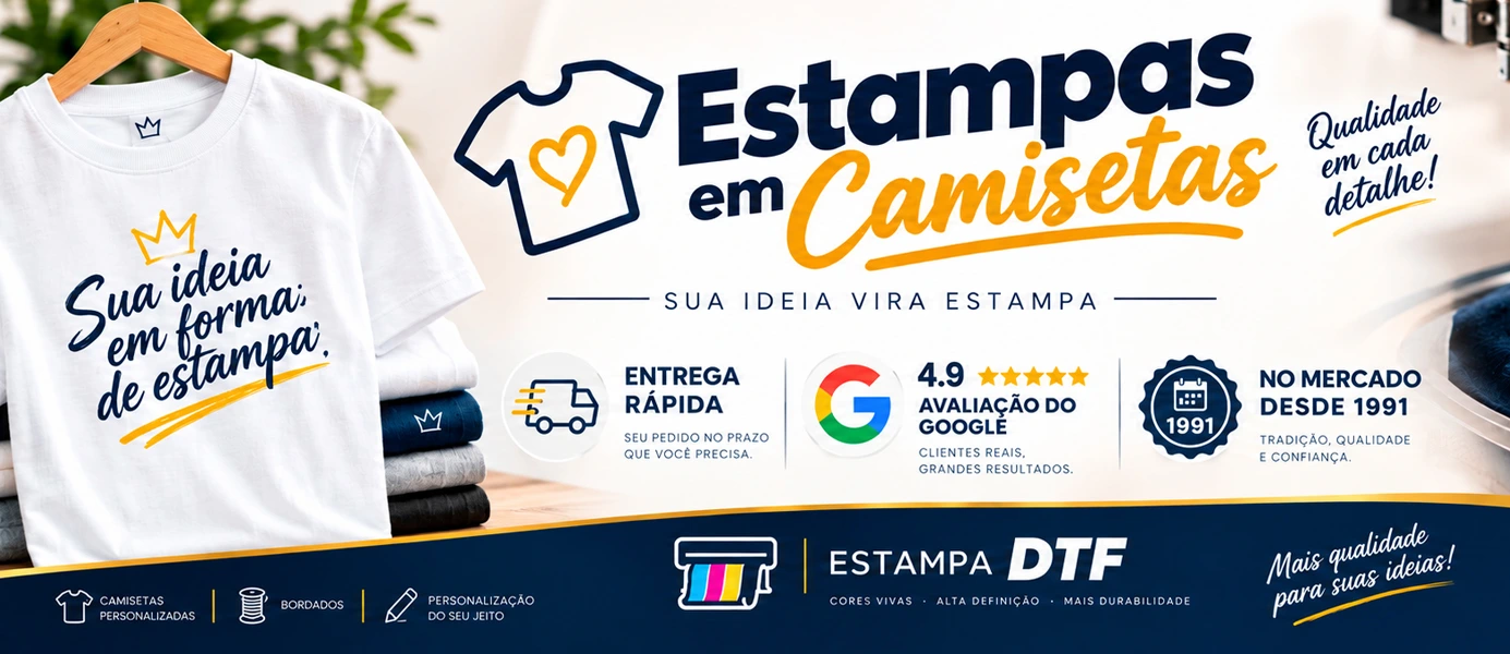 Estampas em Camisetas